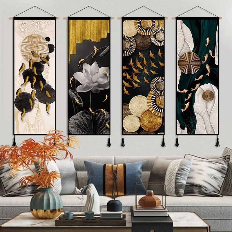 Luxury Lifestyle Picture - Peinture sur toile de poisson Feng