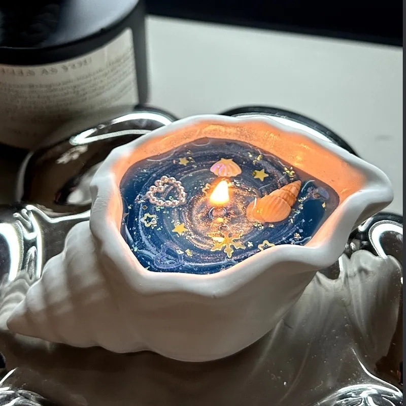 Ornement Coquillage en Gypse A - Scented Candle Luxury avis et prix