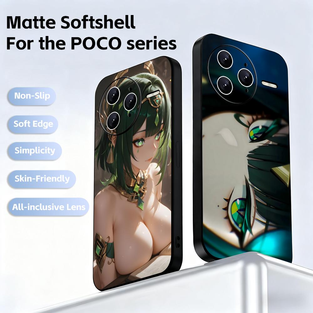 Genshin impact Nefer coque de  - Xiaomi Poco X6 avis et prix