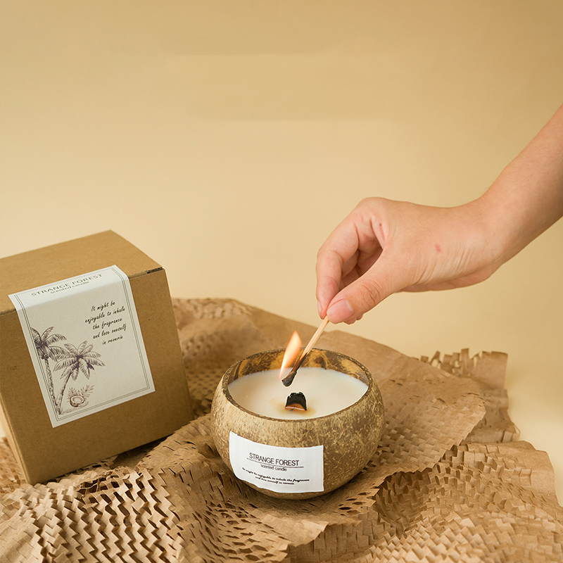 Bougie d'aromathérapie en coqu - Scented Candle Luxury avis et prix